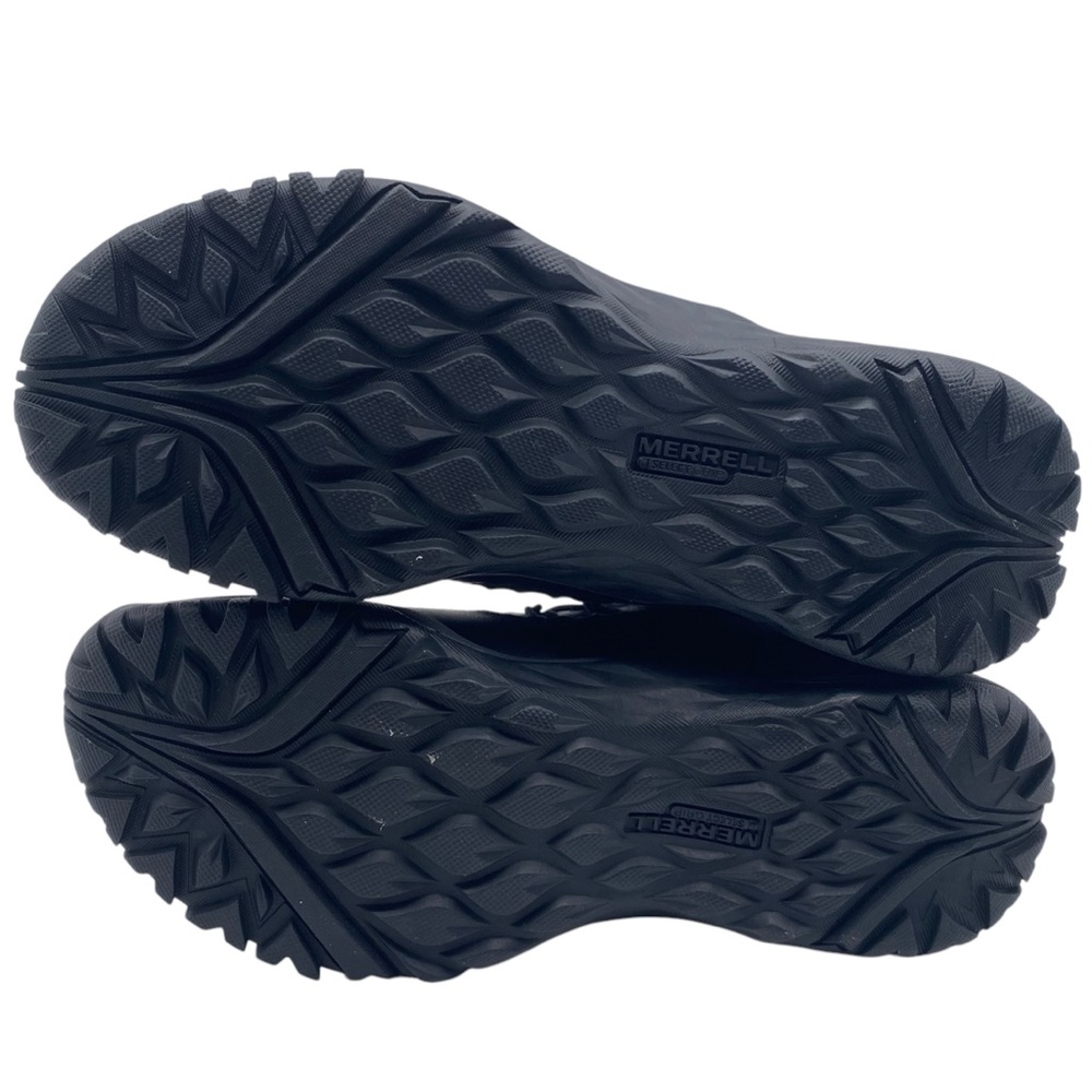 Merrell Womens Siren Guided Moc Jersey Trail Shoes Sz 7 Black Gray Leather - Picture 12 of 14